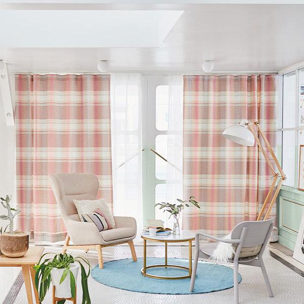 オーダーカーテン　ドレープカーテン カーテン オーダーカーテン ドレープカーテン トウメイナチェック 1.5