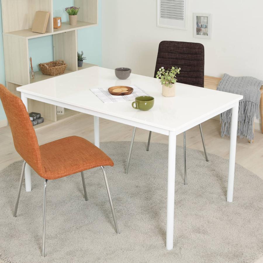 不二貿易 ダイニングテーブル 幅120cm 長方形 コンパクト 4人用  