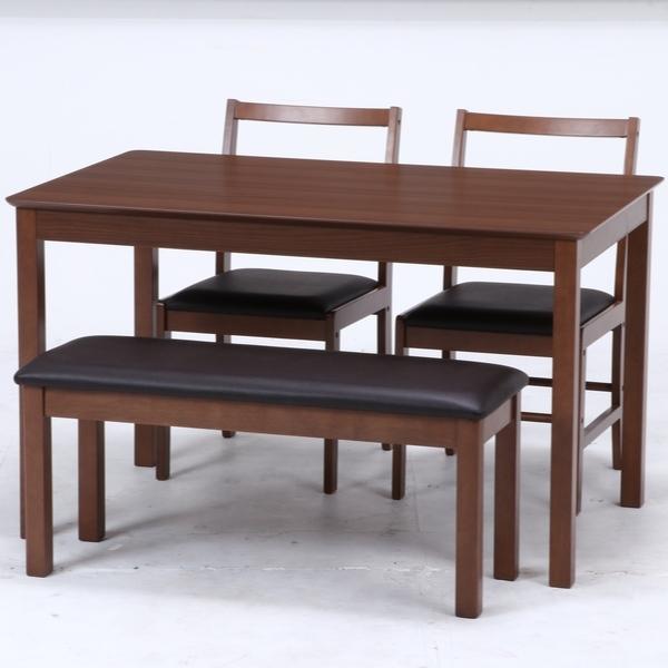 不二貿易（Fuji Boeki） ダイニングベンチ 幅95cm 高さ43cm 木製 天然