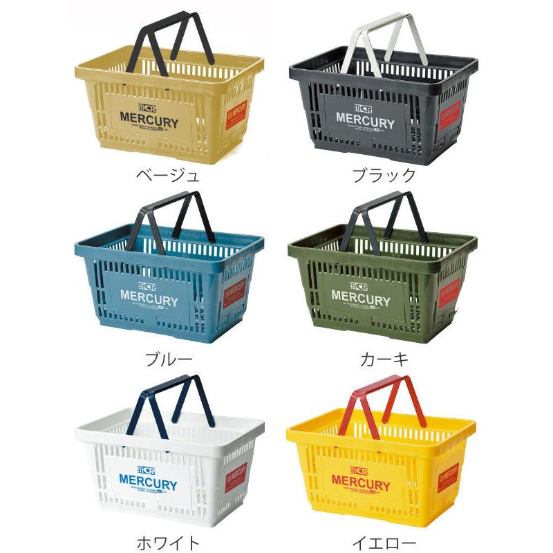 MERCURY（マーキュリー） レジかご バスケット 幅42×奥行29.2×高さ22cm