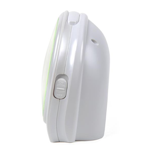 ノア精密 目覚まし時計 あけぼの 置き時計 ライト付き スヌーズ機能