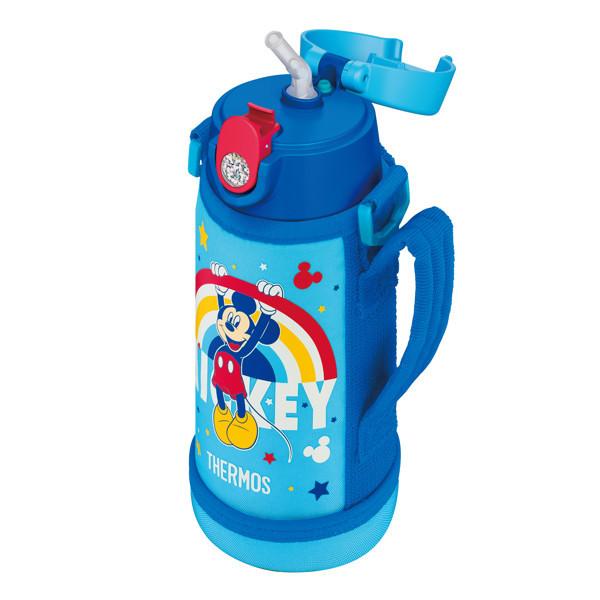 THERMOS サーモス 水筒 600ml 2way ストロー コップ ミッキー THERMOS サーモス 水筒 600ml 2way ストロー コップ ミッキー