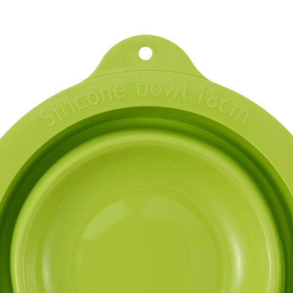 ボウル 18cm シリコン製 電子レンジ対応 食洗機対応 tone たためる