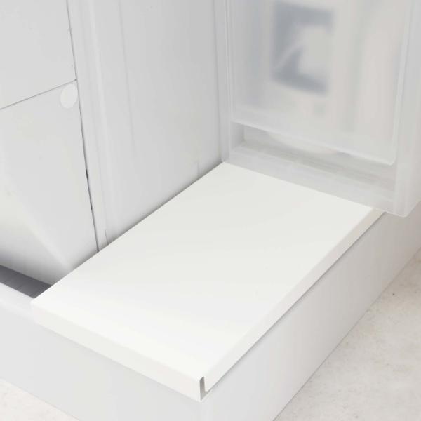 Plate(山崎実業) 山崎実業 plate 洗濯機防水パン上ラック プレート