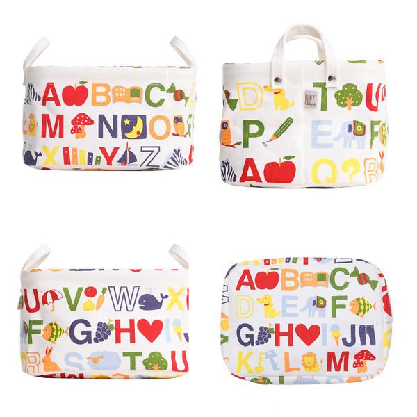 収納ケース 幅23×奥行18×高さ14cm アルファベット アンファン ピリエ