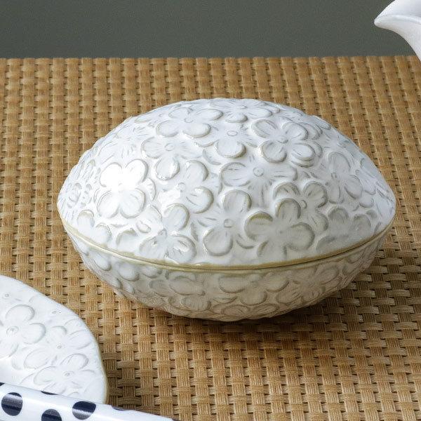 ボンボニエール リアン 食器 洋食器 お菓子入れ 磁器 美濃焼 日本製