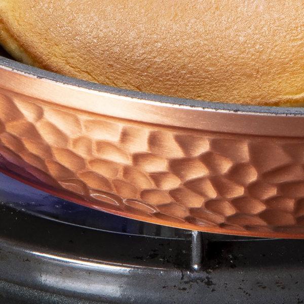 フライパン 28cm ガス火専用 鍛造フライパン フッ素加工 底厚2.5mm