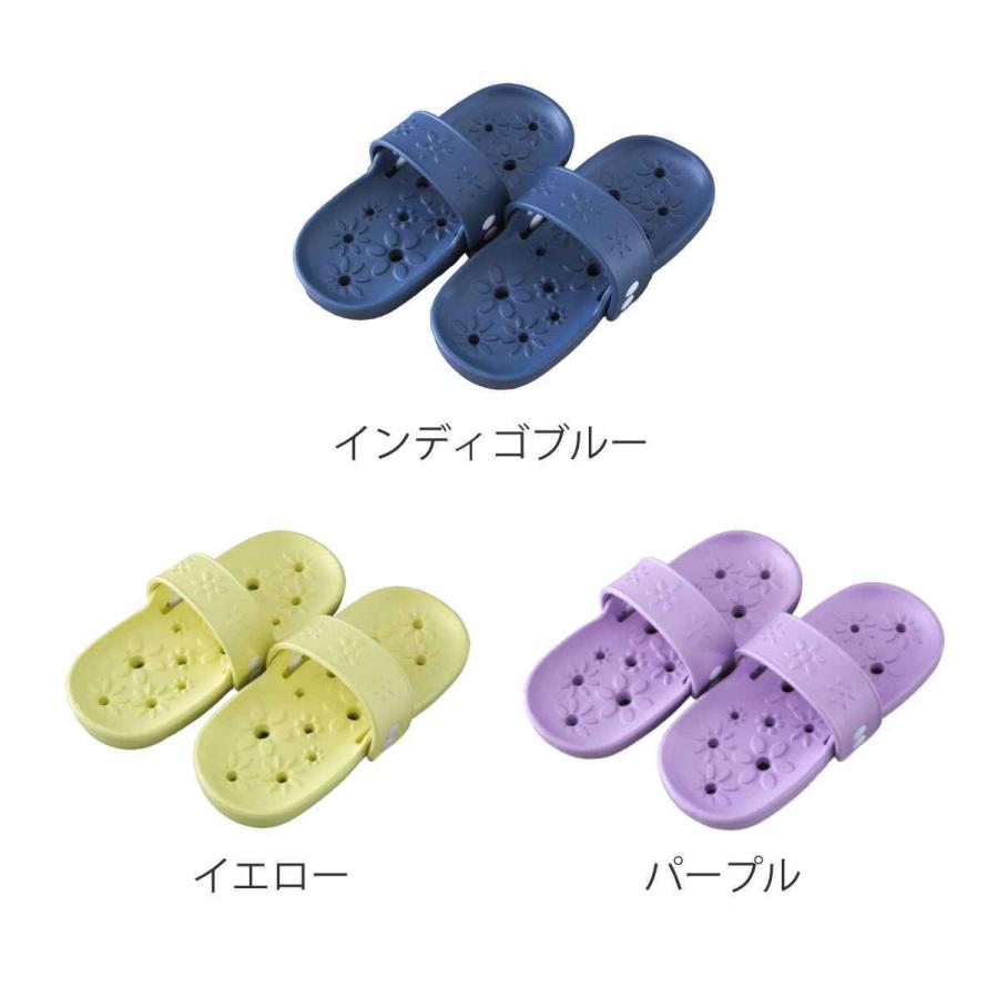 サンダル 屋外 両履きサンダル フルール （ 穴開きサンダル