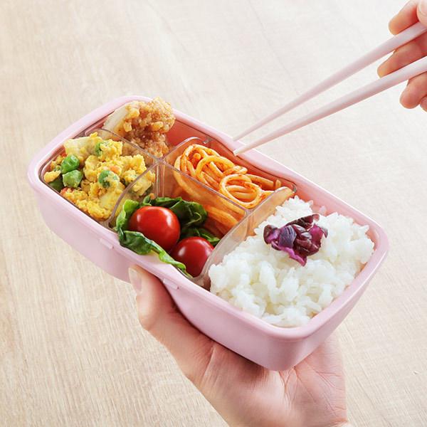 小森樹脂 お弁当箱 1段 500ml レスボックス おかず容器付き ランチ 