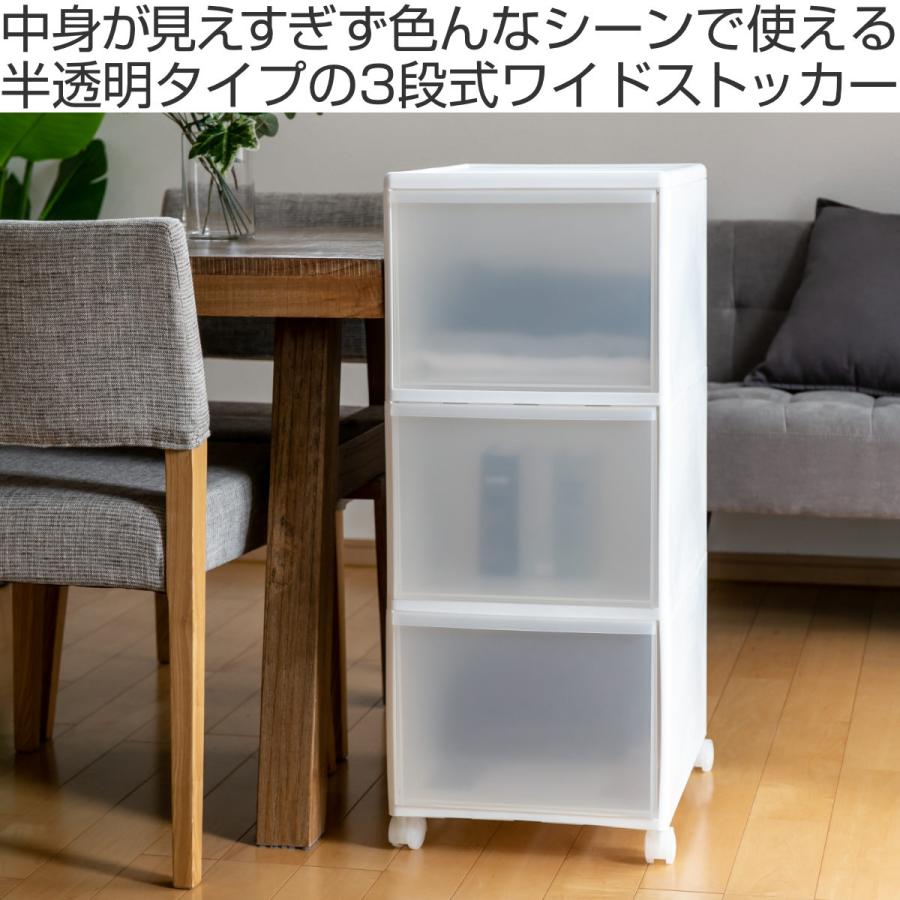 吉川国工業所 収納ケース MOS ワイドストッカー 幅34×奥行46.5 吉川国工業所 収納ケース MOS ワイドストッカー 幅34×奥行46.5