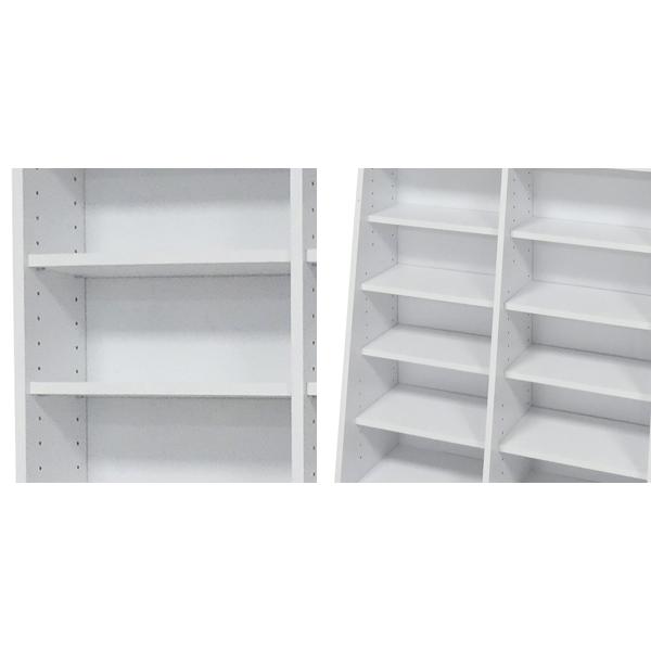 クロシオ 本棚 ホームシェルフ 大量収納 ハイタイプ 幅75cm