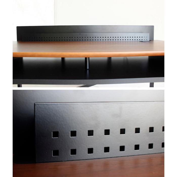 東馬（Tohma） ワークデスク 机 ヴィンテージ調 ウォールナット突板