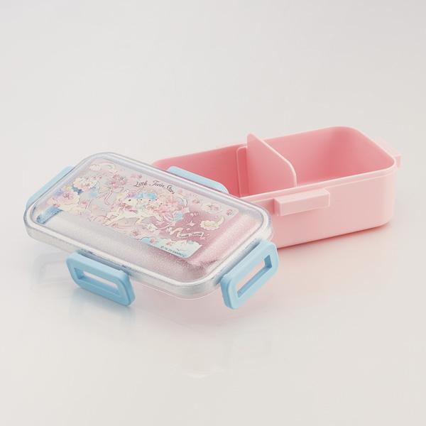 スケーター お弁当箱 1段 530ml ふわっと リトルツインスターズ スケーター お弁当箱 1段 530ml ふわっと リトルツインスターズ