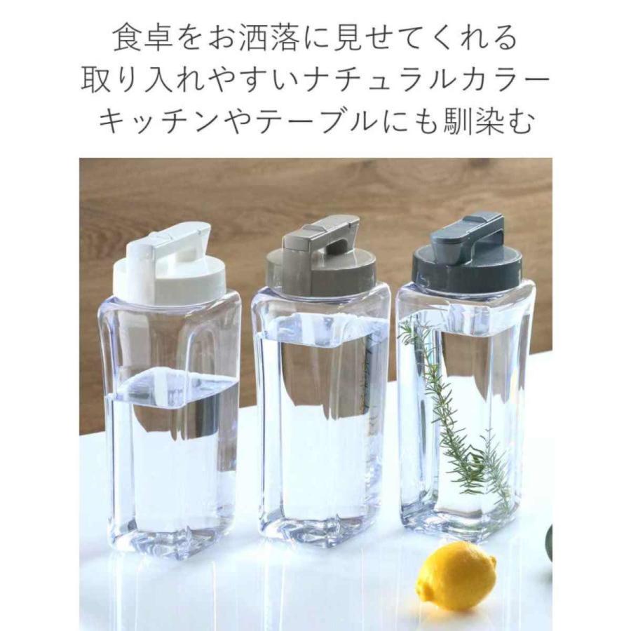 ピッチャー 冷水筒 2.1L 耐熱 横置き プラスチック K-1280 （ 冷水筒 麦茶ポット 水差し 水さし ）｜livingut｜09