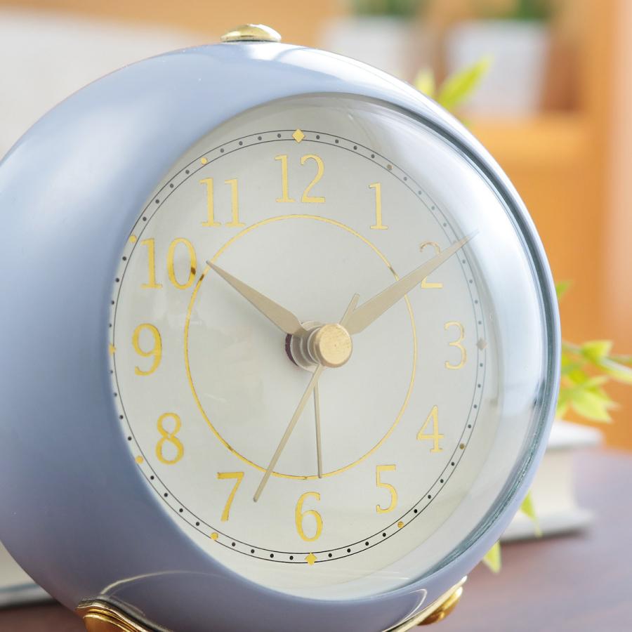 めざまし時計 置き時計 Sphere 目覚まし時計 時計 アナログ （ 目覚まし めざまし