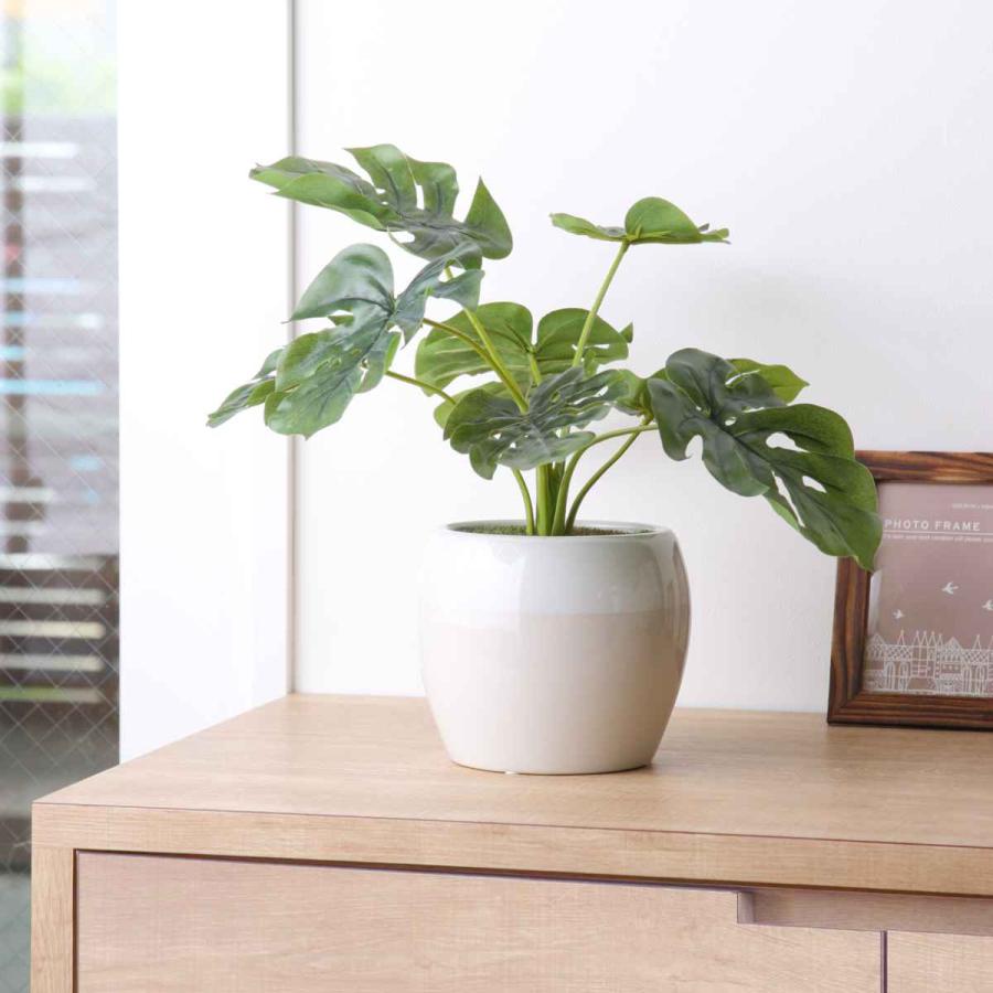 人工観葉植物 ポット モンステラ フェイクグリーン 光触媒 造花 人工観葉植物 ポット モンステラ フェイクグリーン 光触媒 造花