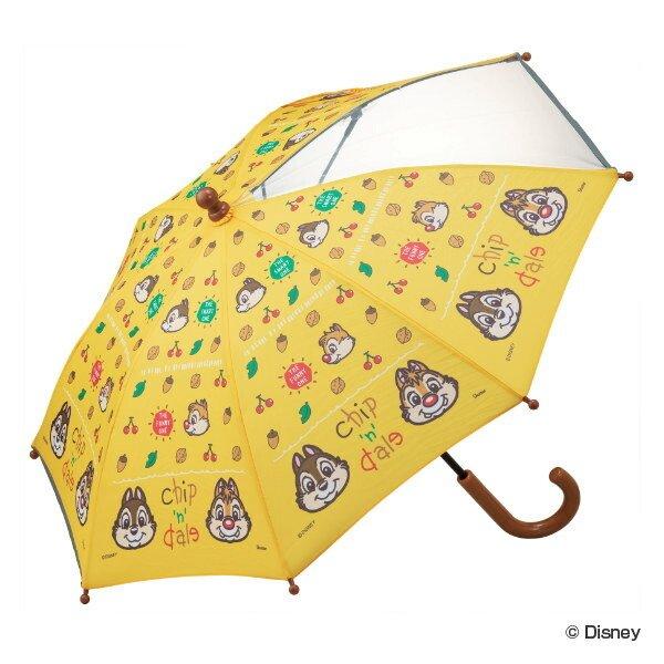 傘 キッズ 35cm チップamp デール 男の子 女の子 子供用 窓付きかさ キャラクター 小さい 小さめ