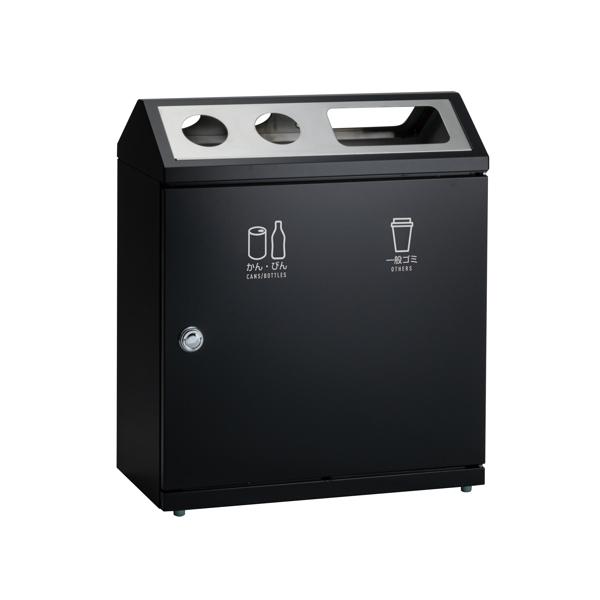 テラモト （法人限定） 屋内用ゴミ箱 ダストボックス 2分別 48L×2 SR