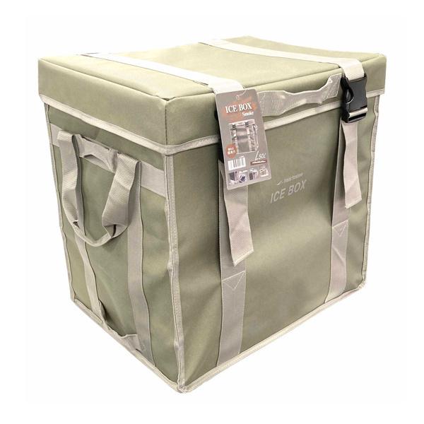 保冷バッグ 大容量 50L ICE BOX スモーク Lサイズ （ 保冷 バッグ 
