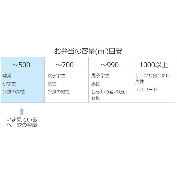 弁当箱 500ml フードマン FOODMAN Mee 立てて運べる 薄型 弁当箱 1段 （ 食洗機対応 レンジ対応 ランチボックス 一段 500 女子 ）｜livingut｜20