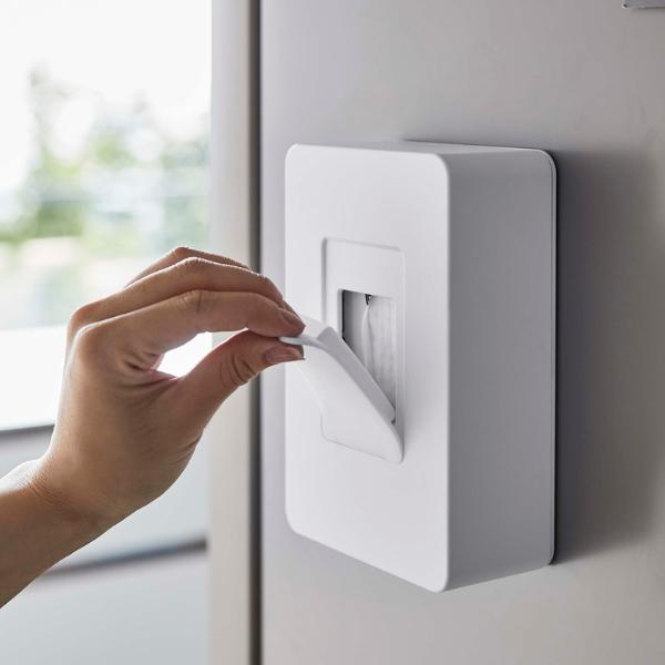 山崎実業 tower マグネットウェットシートホルダー タワー