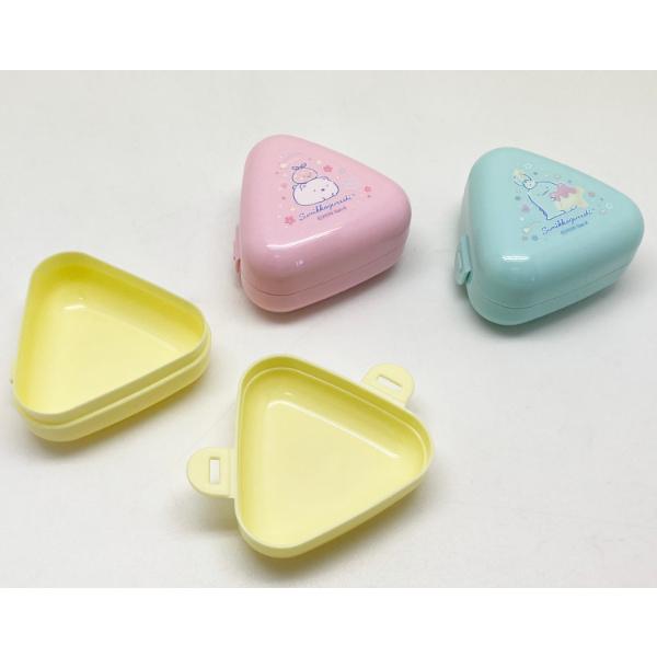 OSK おにぎりケース 3個セット すみっコぐらし 弁当箱 ( レンジ OSK おにぎりケース 3個セット すみっコぐらし 弁当箱 ( レンジ