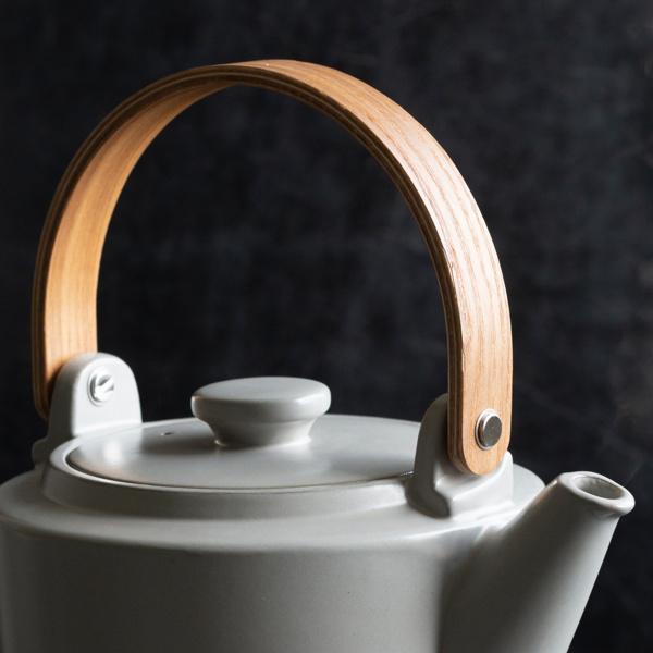 LOLO（ロロ） 土瓶 0.7L ガス火専用 黒土直火土瓶 小 やかん ケトル