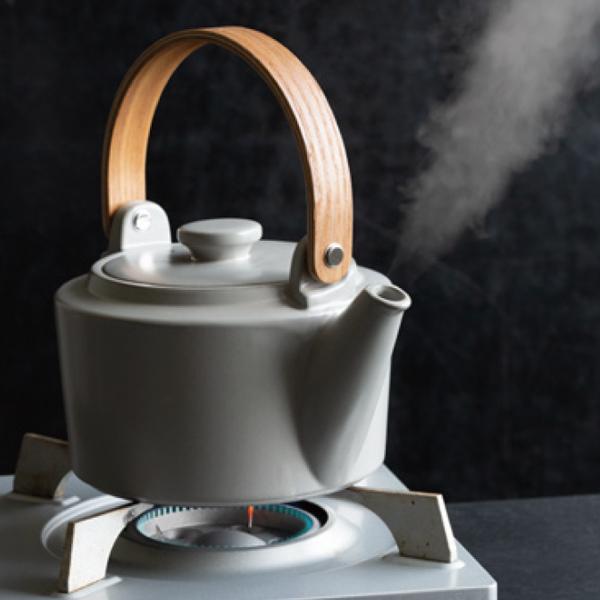 LOLO（ロロ） 土瓶 0.7L ガス火専用 黒土直火土瓶 小 やかん ケトル