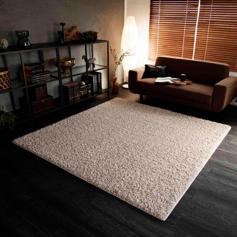 スミノエ ラグ 261×261cm ラグマット 抗ウィルス機能 クレンゼ ソフト