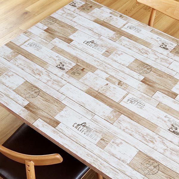 テーブルデコレーション 貼ってはがせる 90cm×150cm テーブルクロス 撥