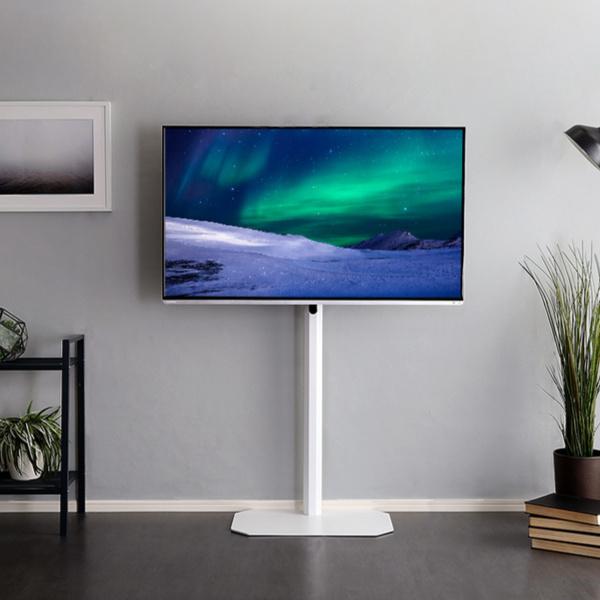 ホームテイスト TVスタンド ハイタイプ 八角支柱 65V型対応 壁 ホームテイスト TVスタンド ハイタイプ 八角支柱 65V型対応 壁