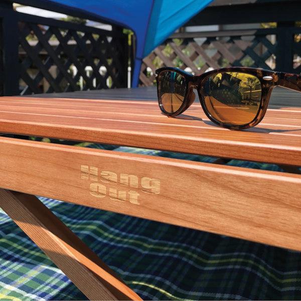 未使用！HangOut ハングアウト アペロ ウッドテーブル ロールテーブル 未使用！HangOut ハングアウト アペロ ウッドテーブル ロール