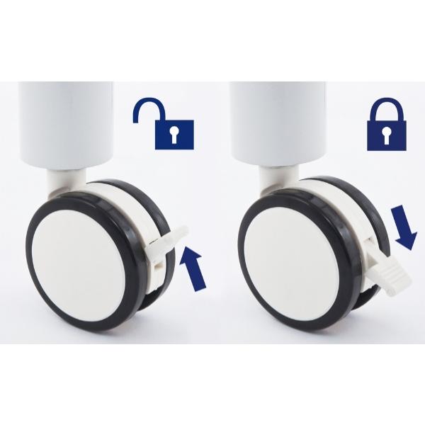 アール・エフ・ヤマカワ （法人限定） キャスターテーブル 幅146.7cm