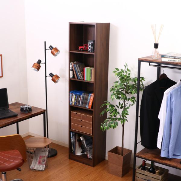 不二貿易（Fuji Boeki） □在庫限り・入荷なし□ 本棚 組立簡単 カラー