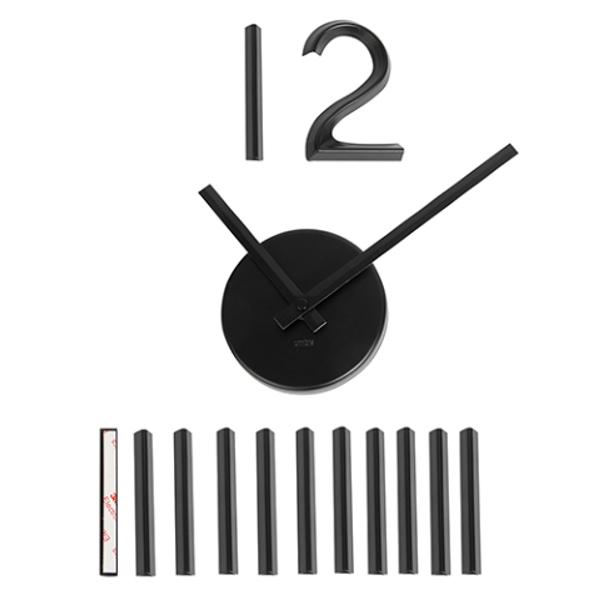 umbra アルミニウム壁掛け時計