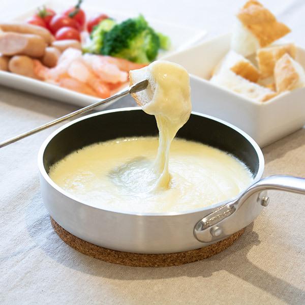 ハムエッグパン 15cm 深型 ガス火専用 フッ素樹脂加工 中尾アルミ