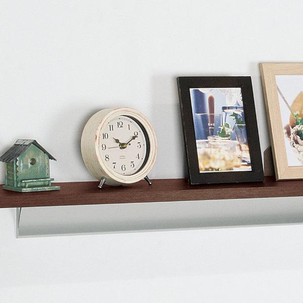 シェルフ 幅90cm 木製 ラック ロングウッドシェルフ （ 90cm ウォール