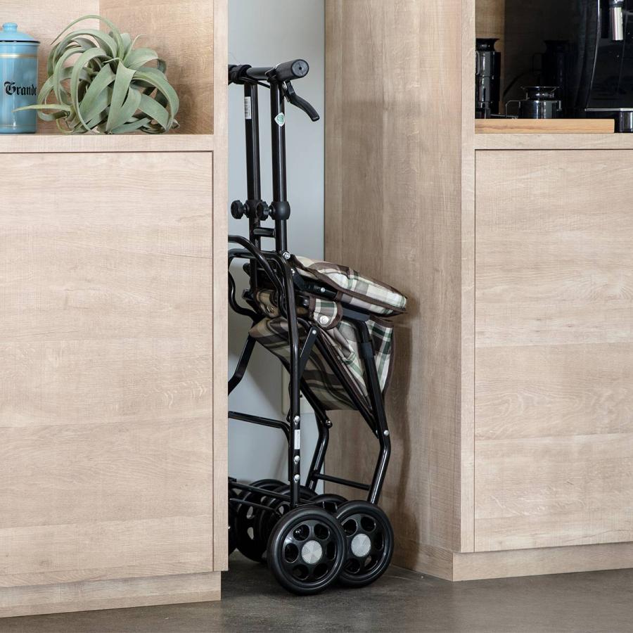 マキテック シルバーカー スリムムーヴ 軽量 コンパクト 座れる