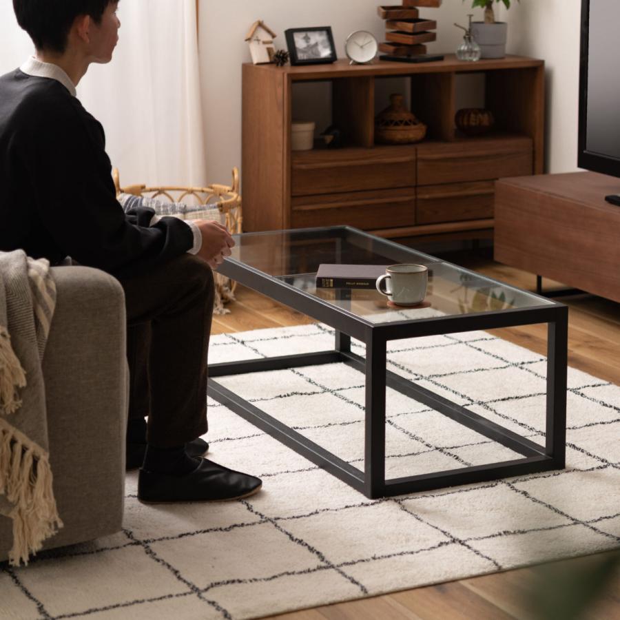 東谷 センターテーブル 幅110cm ガラステーブル ガラス天板 木製 東谷 センターテーブル 幅110cm ガラステーブル ガラス天板 木製