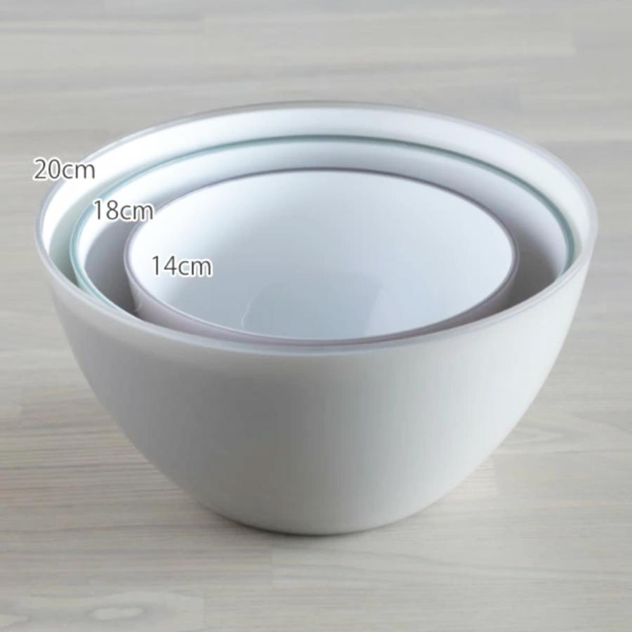 CB JAPAN（シービージャパン） 耐熱レンジボウル 18cm 抗菌 atomico