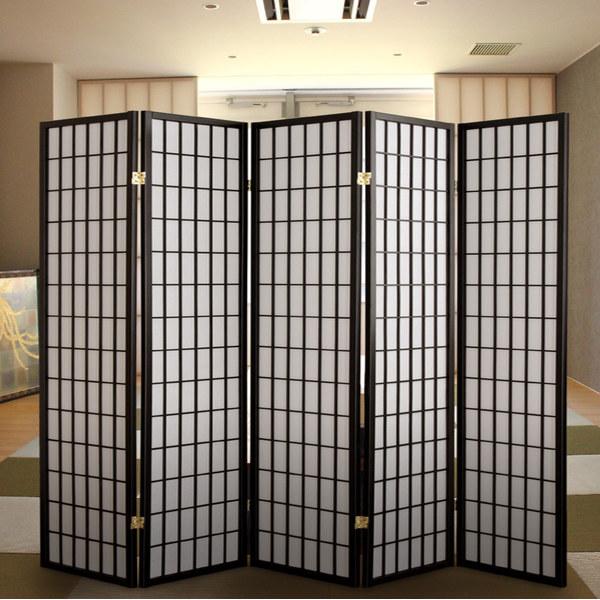 山頭火の屏風 風炉先屏風 リバーシブル 秋の詩 山頭火 書