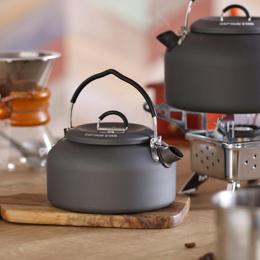 CAPTAIN STAG アウトドア用ケトル 700ml アルミキャンピングケットル
