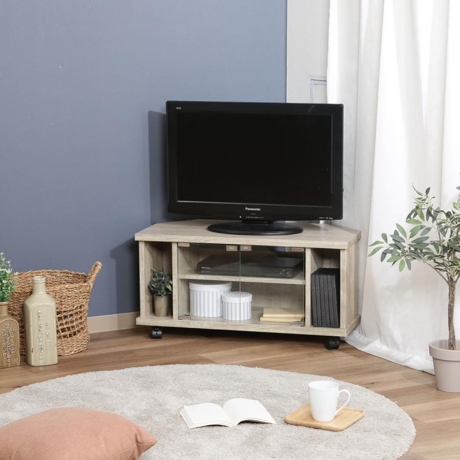 不二貿易 テレビ台 幅78.5cm コーナー型 北欧風 シンプル 不二貿易 テレビ台 幅78.5cm コーナー型 北欧風 シンプル