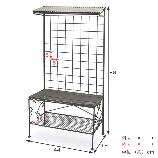 ガーデンスタンド 万能スタンド ルーフネットスタンドプランター