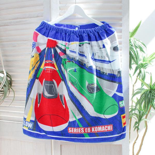 プールタオル ラップタオル プールタオル 巻き アクセル全開はたらく車