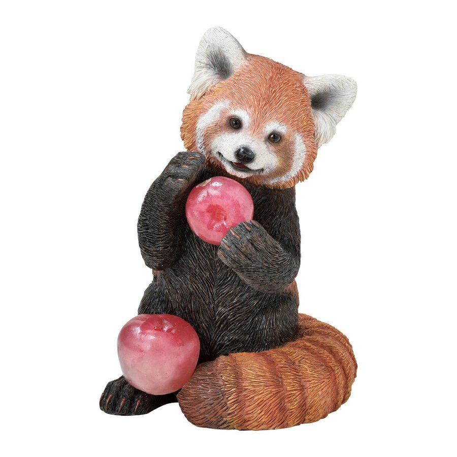 ガーデンオーナメント レッサーパンダ ソーラーオーナメント 光センサー Led ガーデンライト オブジェ 動物 オーナメント リビングート ヤフー店 通販 Yahoo ショッピング