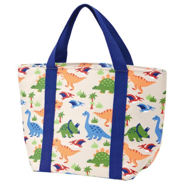 スケーター ランチバッグ 保冷 ティッシュポケット付き ディノサウルス
