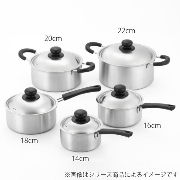 ヨシカワ 片手鍋 16cm IH対応 蓋付き COOK EASY 日本製 ( ガス ヨシカワ 片手鍋 16cm IH対応 蓋付き COOK EASY 日本製 ( ガス