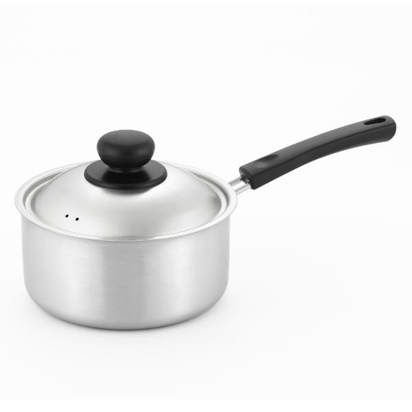 ヨシカワ 片手鍋 16cm IH対応 蓋付き COOK EASY 日本製 ( ガス ヨシカワ 片手鍋 16cm IH対応 蓋付き COOK EASY 日本製 ( ガス