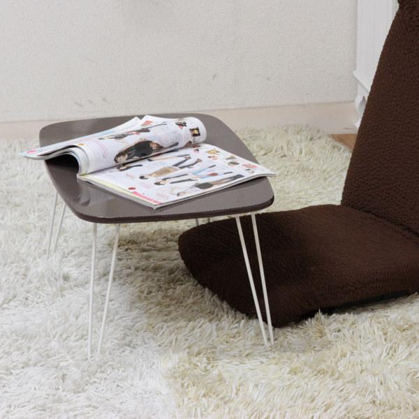 不二貿易（Fuji Boeki） センターテーブル 幅60cm 折りたたみ テーブル